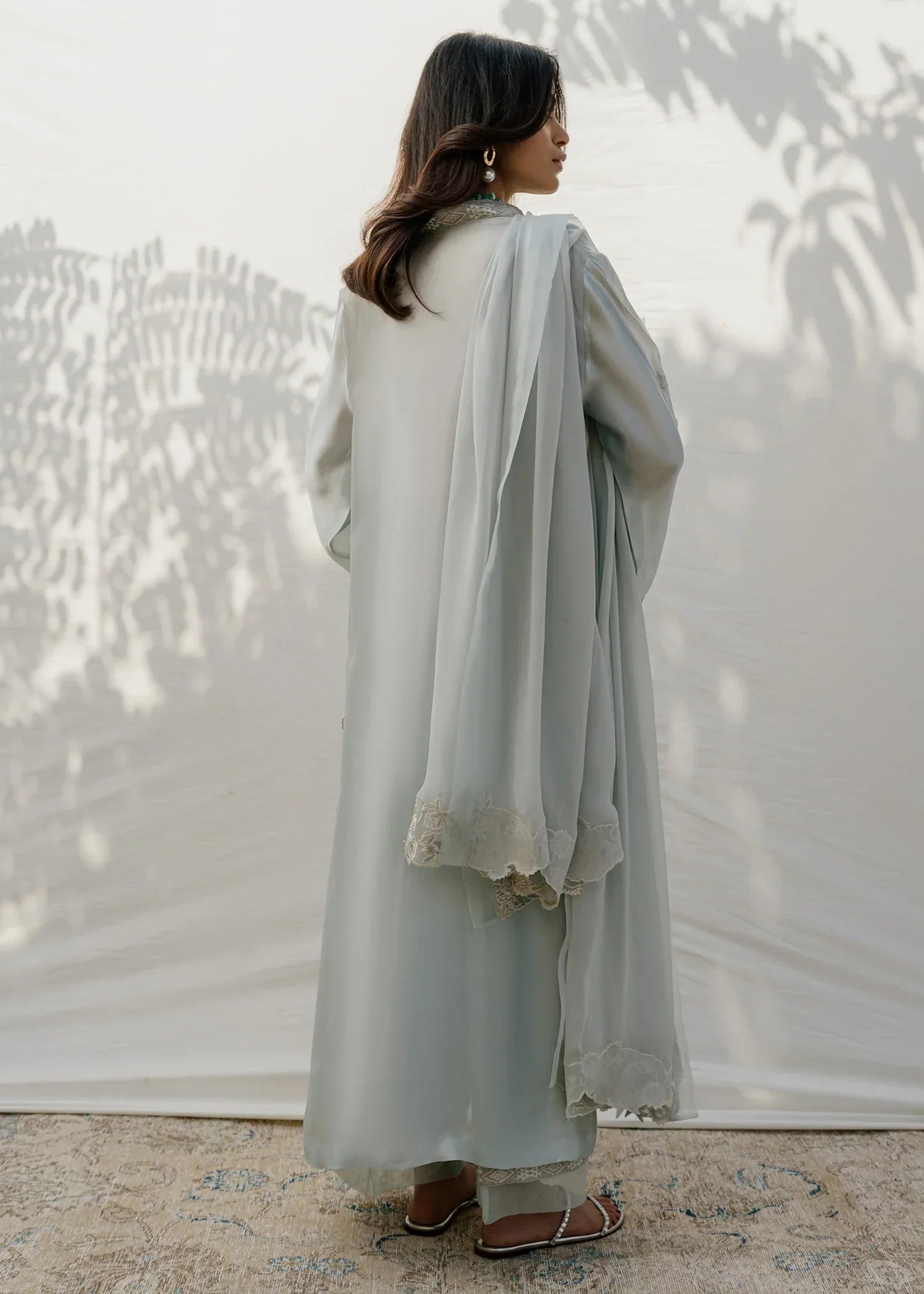 Mahgul | Eid Edit 2024 | Silver Light - by - Libasekhas UK - Registered Vendor of : Mahgul - 100% Original Designer Dresss