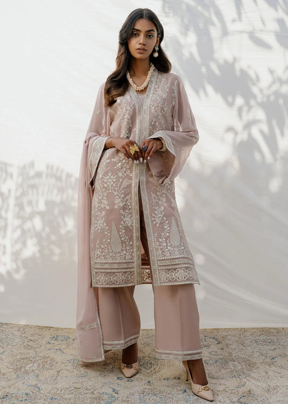 Mahgul | Eid Edit 2024 | Mauve Flora - by - Libasekhas UK - Registered Vendor of : Mahgul - 100% Original Designer Dresss