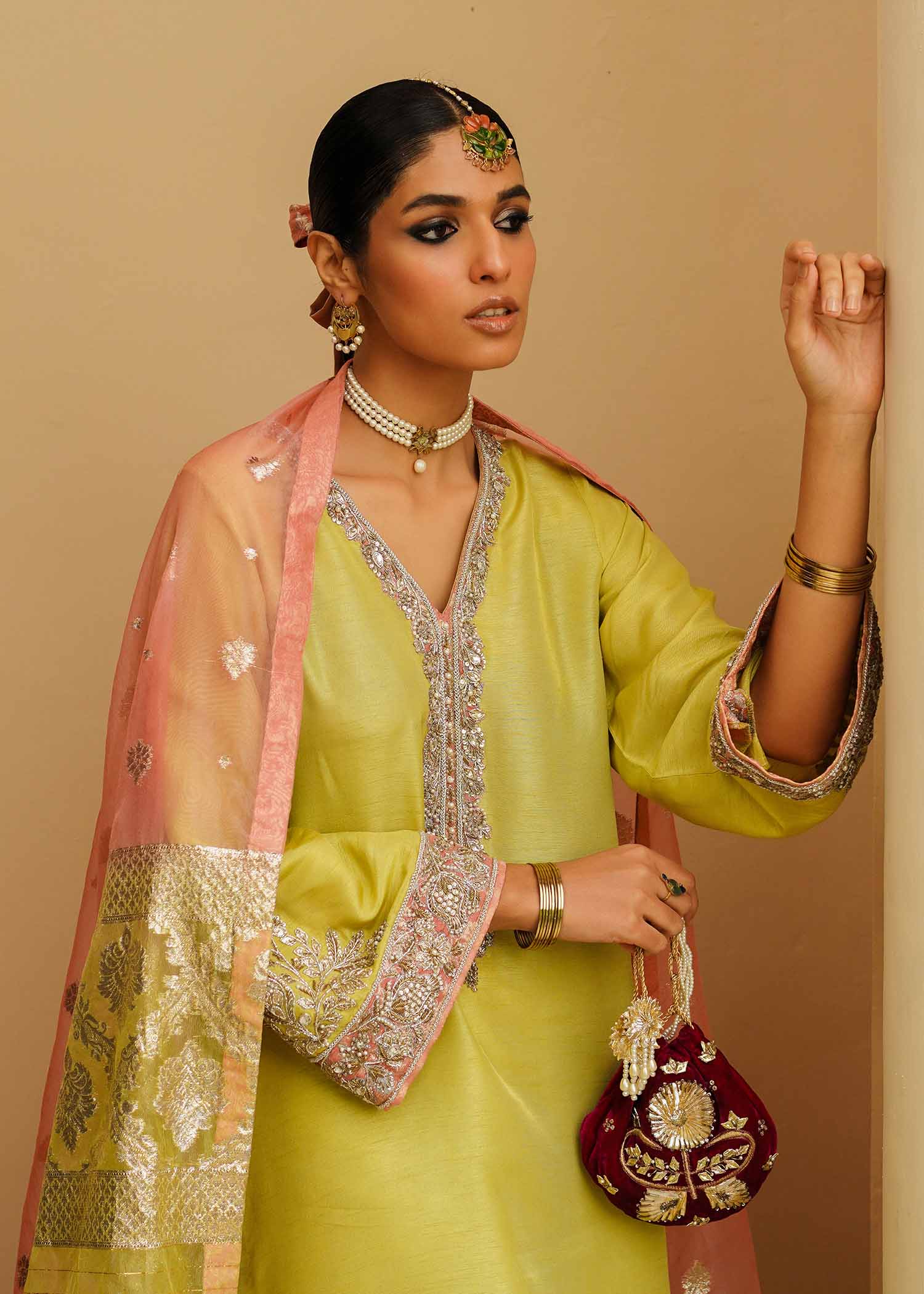 Mahgul | Eid Edit 2024 | Lemon Mint - by - Libasekhas UK - Registered Vendor of : Mahgul - 100% Original Designer Dresss