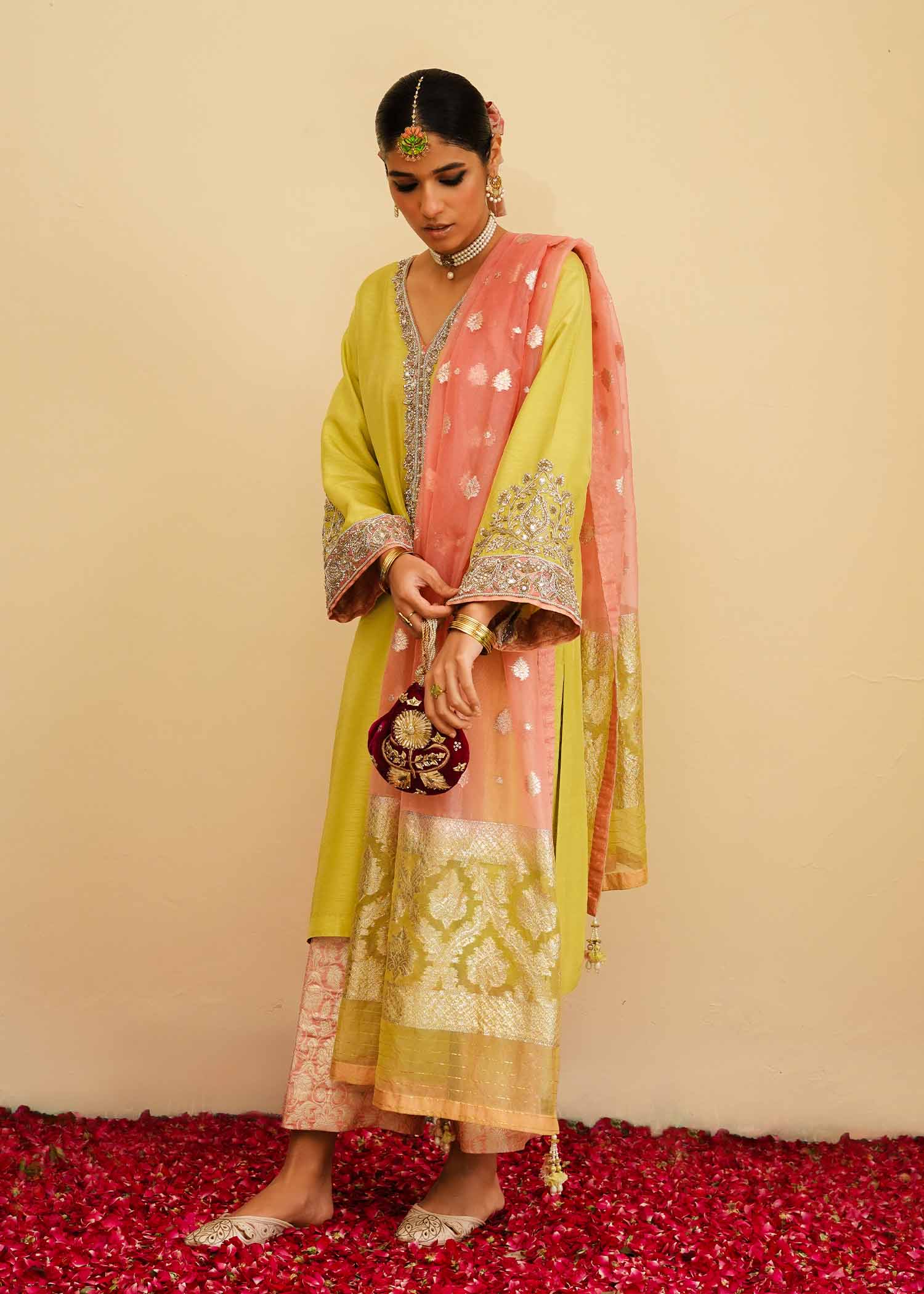 Mahgul | Eid Edit 2024 | Lemon Mint - by - Libasekhas UK - Registered Vendor of : Mahgul - 100% Original Designer Dresss