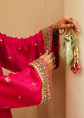 Mahgul | Eid Edit 2024 | Fuschia Rose - by - Libasekhas UK - Registered Vendor of : Mahgul - 100% Original Designer Dresss