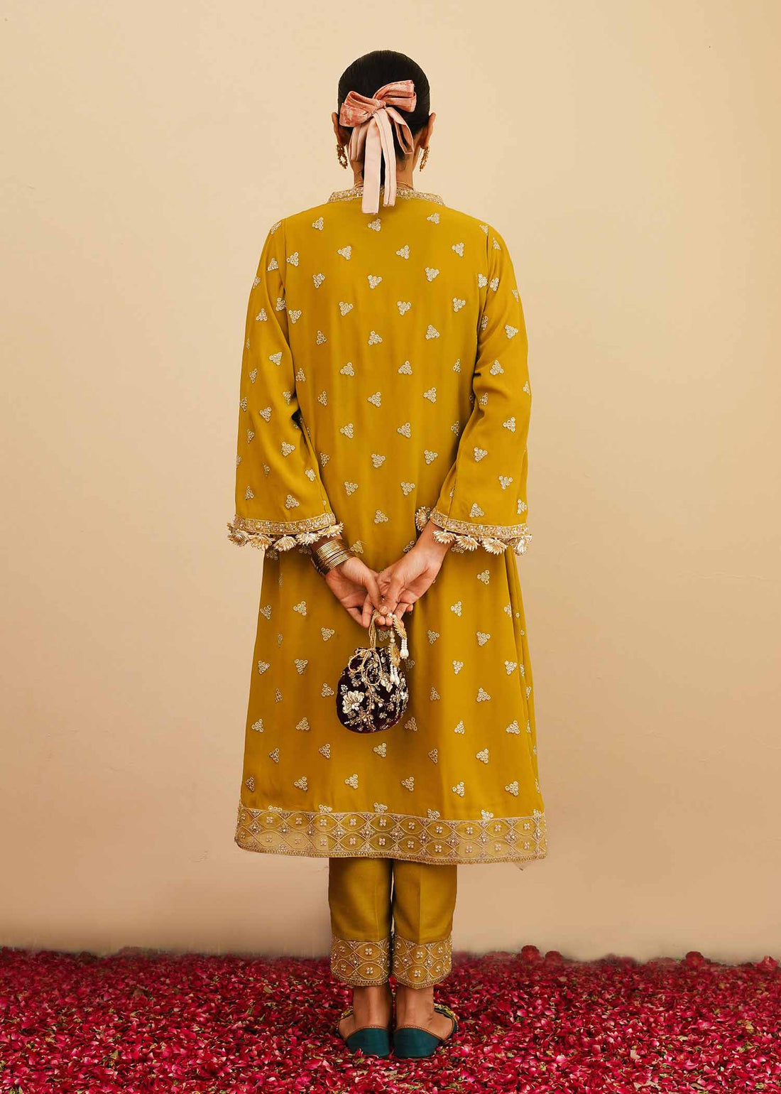 Mahgul | Eid Edit 2024 | Mustard Shine - by - Libasekhas UK - Registered Vendor of : Mahgul - 100% Original Designer Dresss