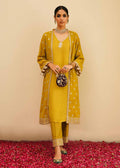 Mahgul | Eid Edit 2024 | Mustard Shine - by - Libasekhas UK - Registered Vendor of : Mahgul - 100% Original Designer Dresss