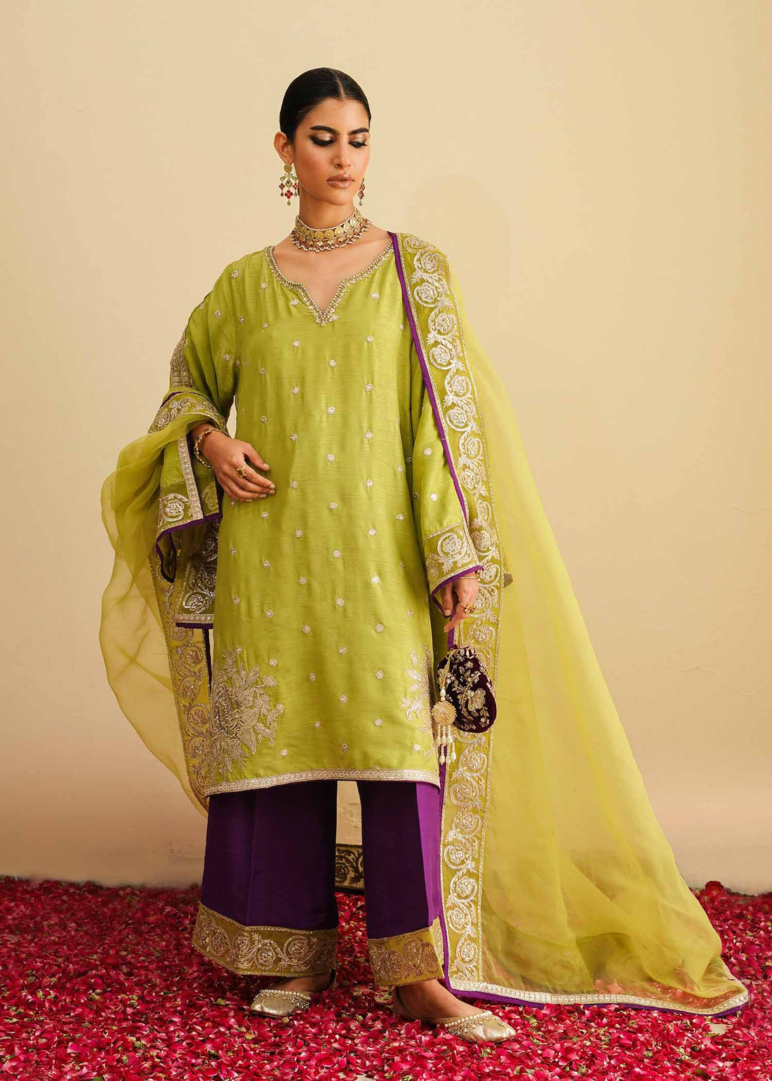 Mahgul | Eid Edit 2024 | Twilight Garden - by - Libasekhas UK - Registered Vendor of : Mahgul - 100% Original Designer Dresss
