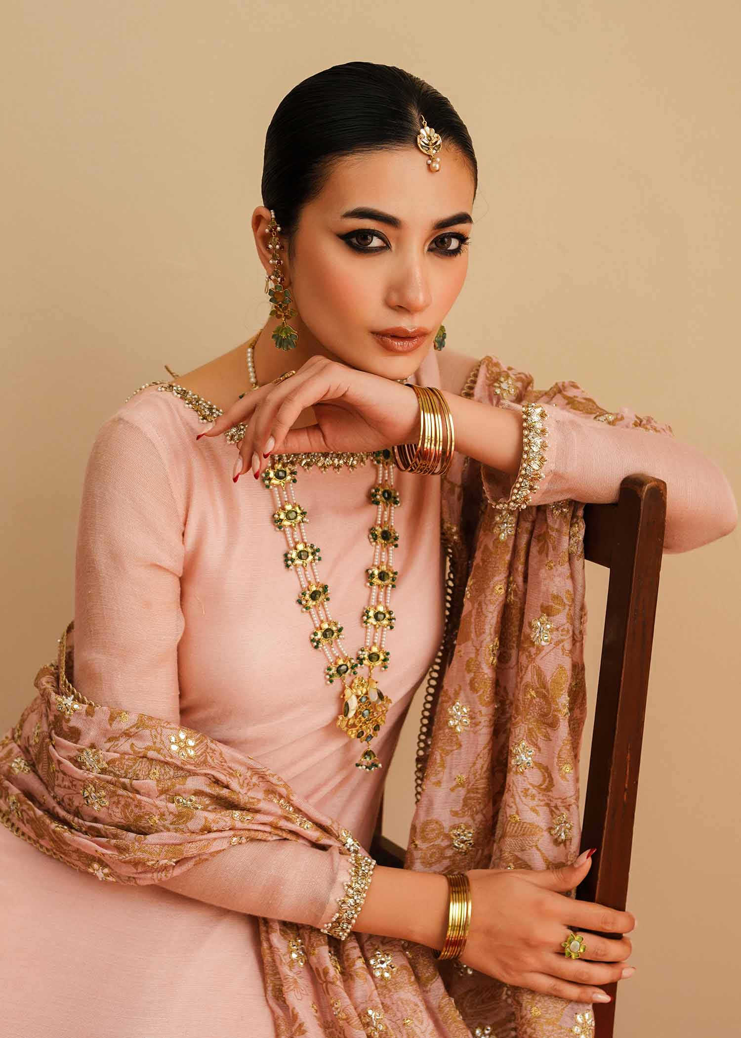 Mahgul | Eid Edit 2024 | Pink Elegance - by - Libasekhas UK - Registered Vendor of : Mahgul - 100% Original Designer Dresss