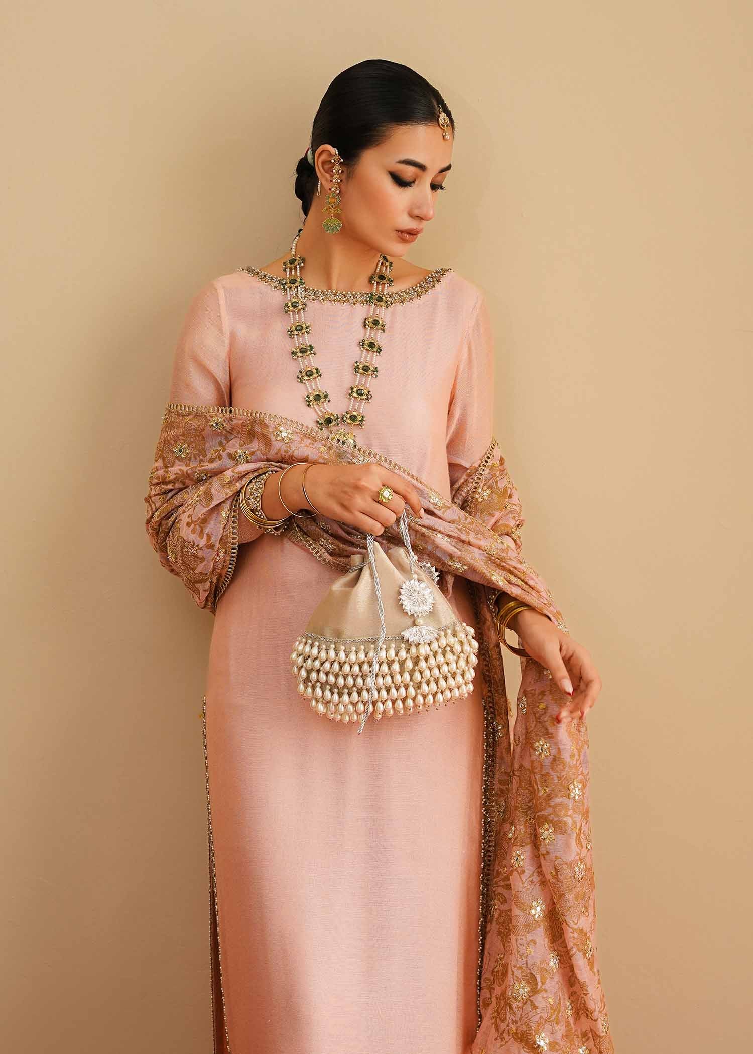 Mahgul | Eid Edit 2024 | Pink Elegance - by - Libasekhas UK - Registered Vendor of : Mahgul - 100% Original Designer Dresss