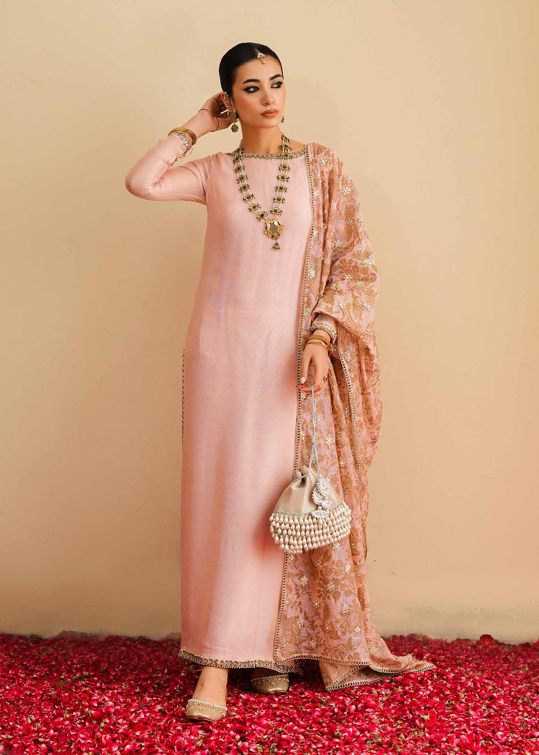 Mahgul | Eid Edit 2024 | Pink Elegance - by - Libasekhas UK - Registered Vendor of : Mahgul - 100% Original Designer Dresss