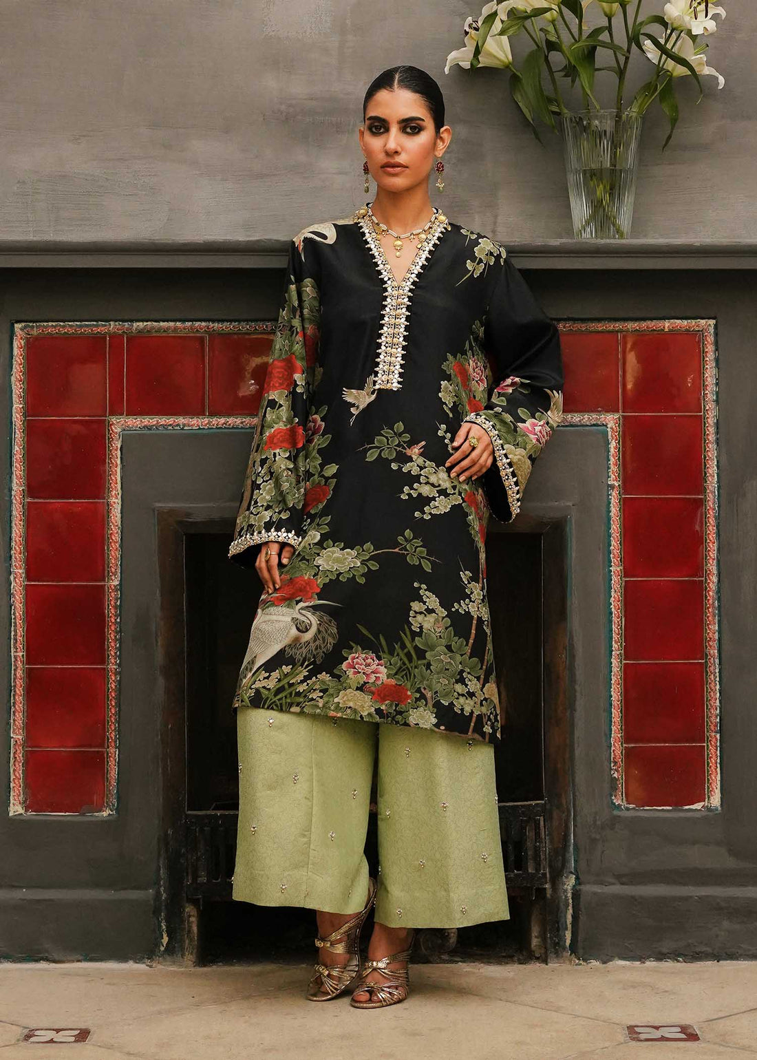 Mahgul | Eid Edit 2024 | Cosmic Moondance - by - Libasekhas UK - Registered Vendor of : Mahgul - 100% Original Designer Dresss