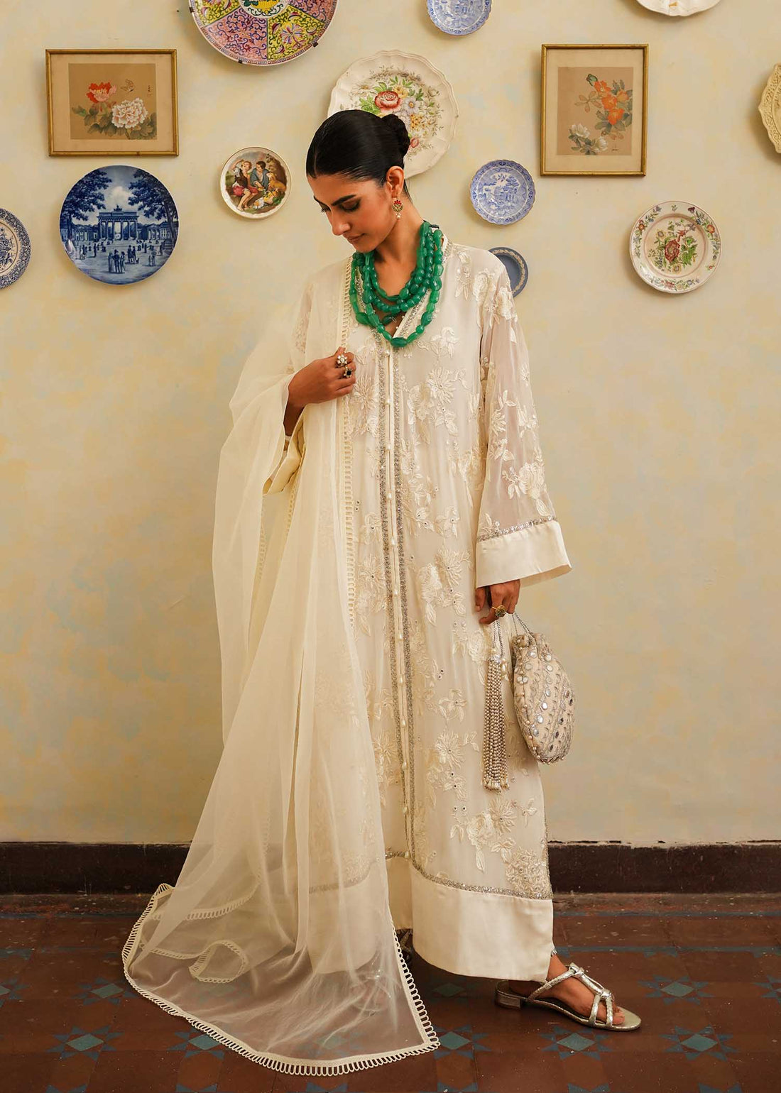 Mahgul | Eid Edit 2024 | Luxe Ivoir - by - Libasekhas UK - Registered Vendor of : Mahgul - 100% Original Designer Dresss