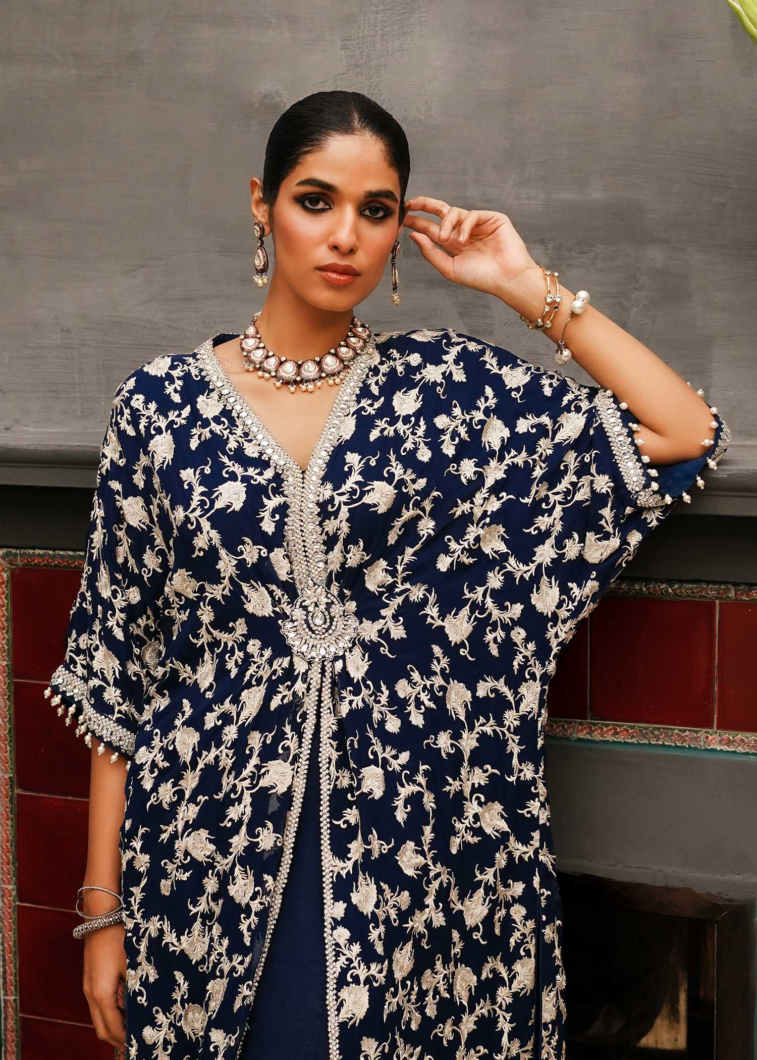 Mahgul | Eid Edit 2024 | Midnight Sun - by - Libasekhas UK - Registered Vendor of : Mahgul - 100% Original Designer Dresss