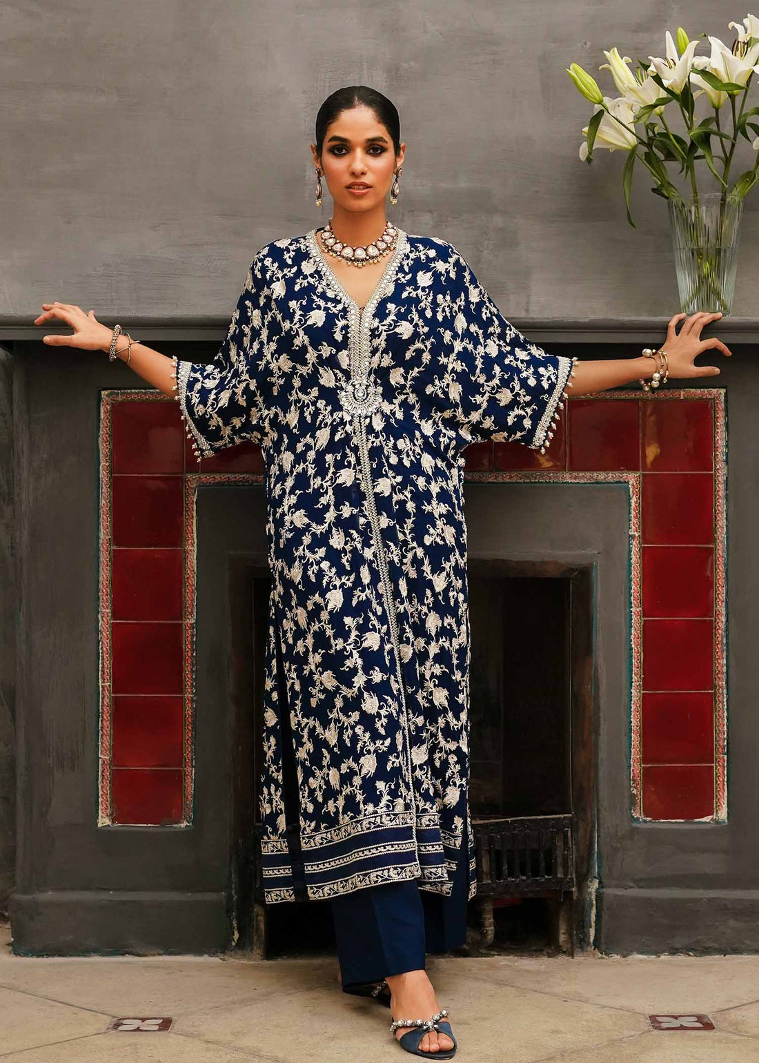 Mahgul | Eid Edit 2024 | Midnight Sun - by - Libasekhas UK - Registered Vendor of : Mahgul - 100% Original Designer Dresss