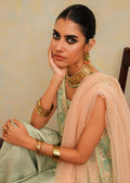 Mahgul | Eid Edit 2024 | Aqua Dream - by - Libasekhas UK - Registered Vendor of : Mahgul - 100% Original Designer Dresss