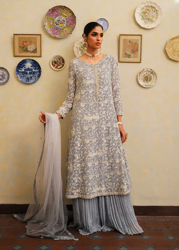 Mahgul | Eid Edit 2024 | Sage Reverie - by - Libasekhas UK - Registered Vendor of : Mahgul - 100% Original Designer Dresss