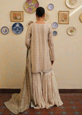 Mahgul | Eid Edit 2024 | Crushed Silver - by - Libasekhas UK - Registered Vendor of : Mahgul - 100% Original Designer Dresss