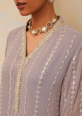Mahgul | Eid Edit 2024 | Lavender Lines - by - Libasekhas UK - Registered Vendor of : Mahgul - 100% Original Designer Dresss