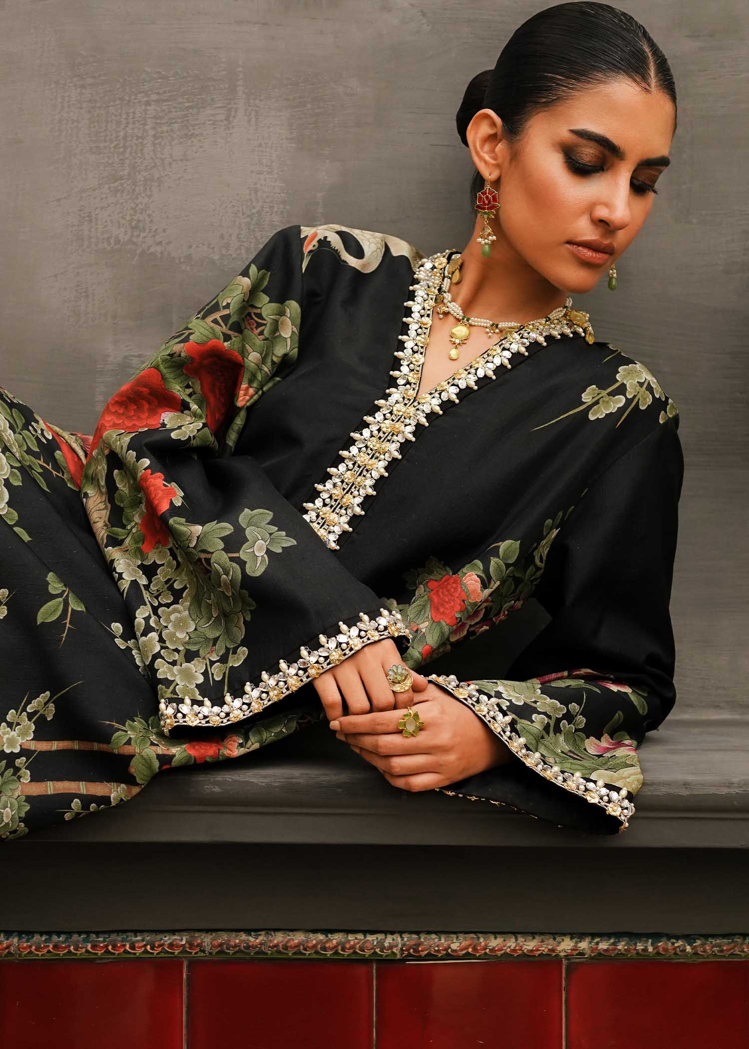 Mahgul | Eid Edit 2024 | Cosmic Moondance - by - Libasekhas UK - Registered Vendor of : Mahgul - 100% Original Designer Dresss