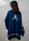 Mahgul | Eid Edit 2024 | Blue Crane - by - Libasekhas UK - Registered Vendor of : Mahgul - 100% Original Designer Dresss