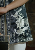 Mahgul | Eid Edit 2024 | Black Crane - by - Libasekhas UK - Registered Vendor of : Mahgul - 100% Original Designer Dresss