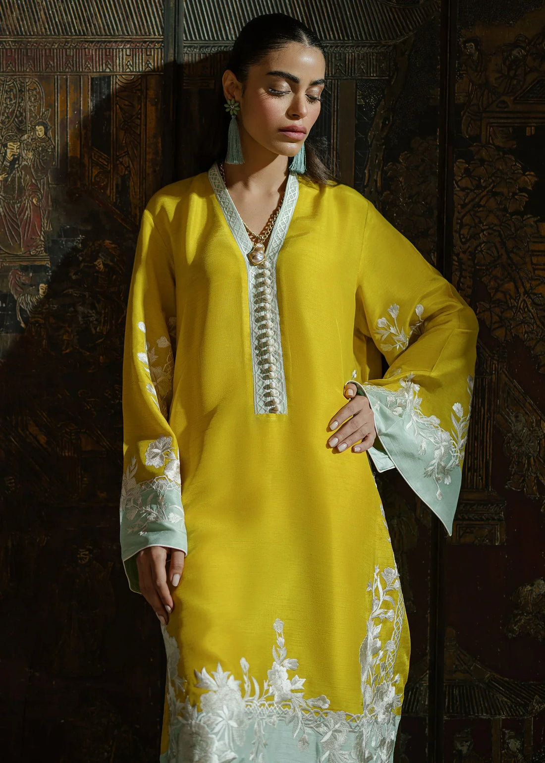 Mahgul | Eid Edit 2024 | Lush Crush - by - Libasekhas UK - Registered Vendor of : Mahgul - 100% Original Designer Dresss