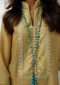 Mahgul | Eid Edit 2024 | Yellow Gold - by - Libasekhas UK - Registered Vendor of : Mahgul - 100% Original Designer Dresss