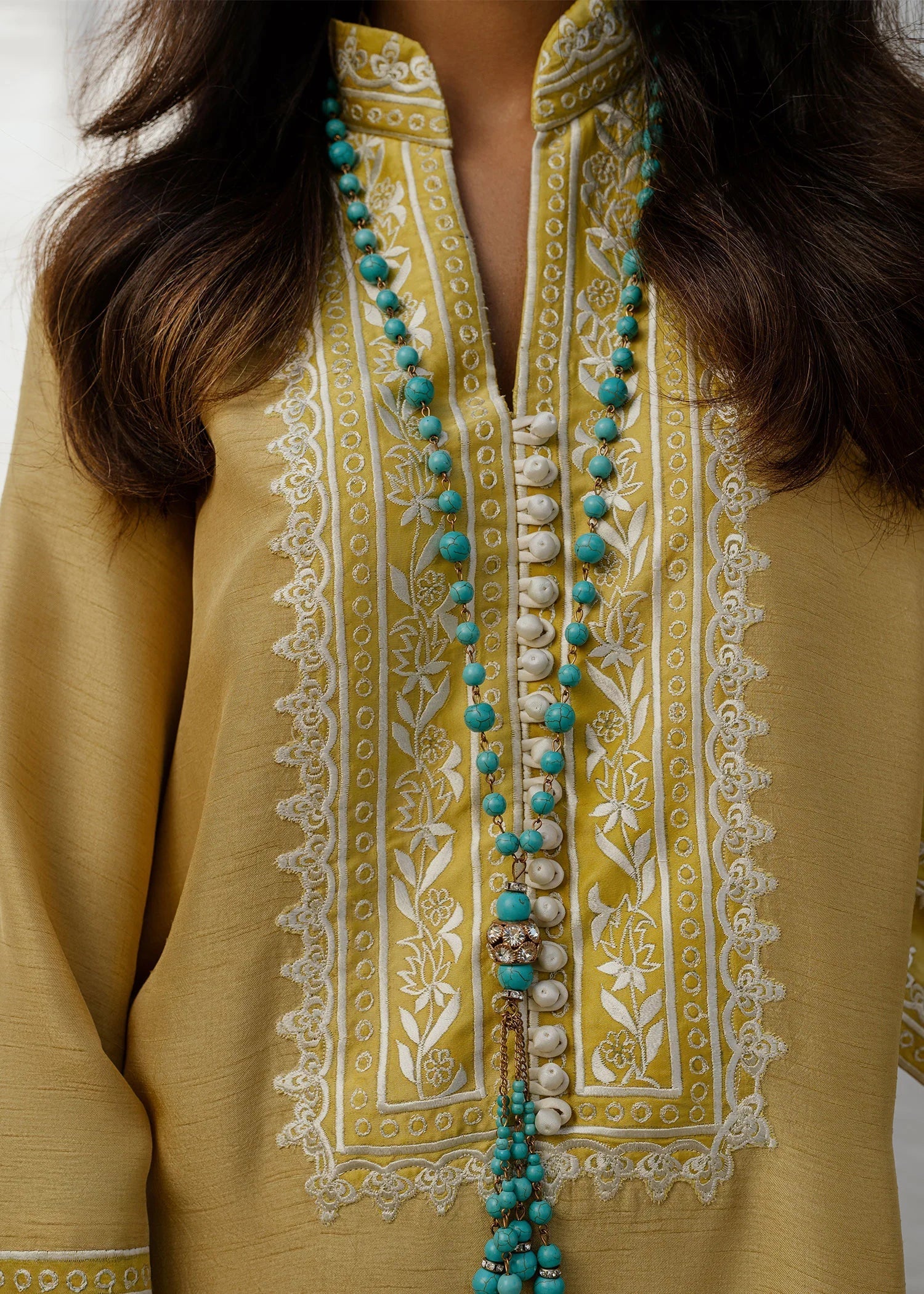 Mahgul | Eid Edit 2024 | Yellow Gold - by - Libasekhas UK - Registered Vendor of : Mahgul - 100% Original Designer Dresss
