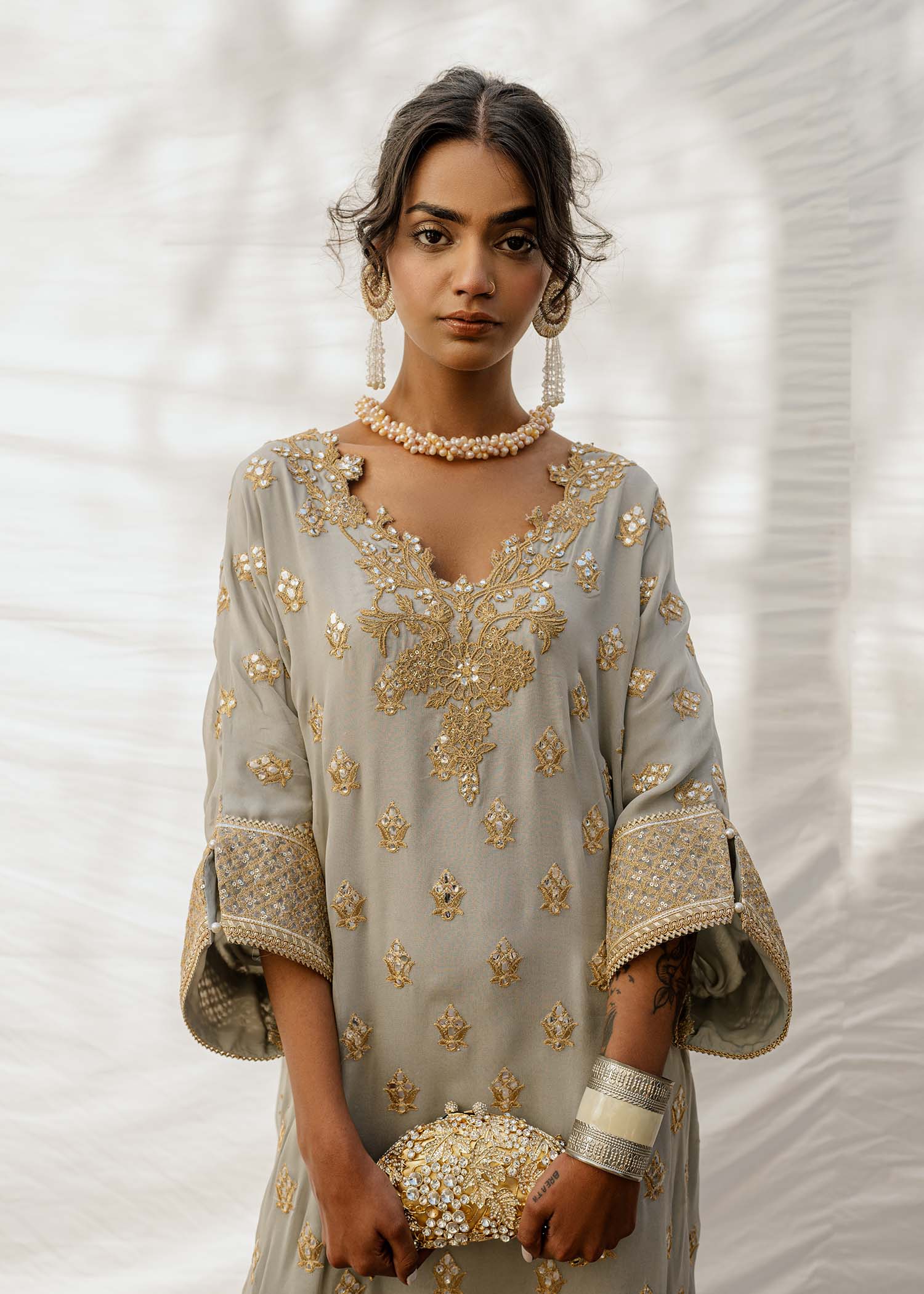 Mahgul | Eid Edit 2024 | Grey Amethyst - by - Libasekhas UK - Registered Vendor of : Mahgul - 100% Original Designer Dresss