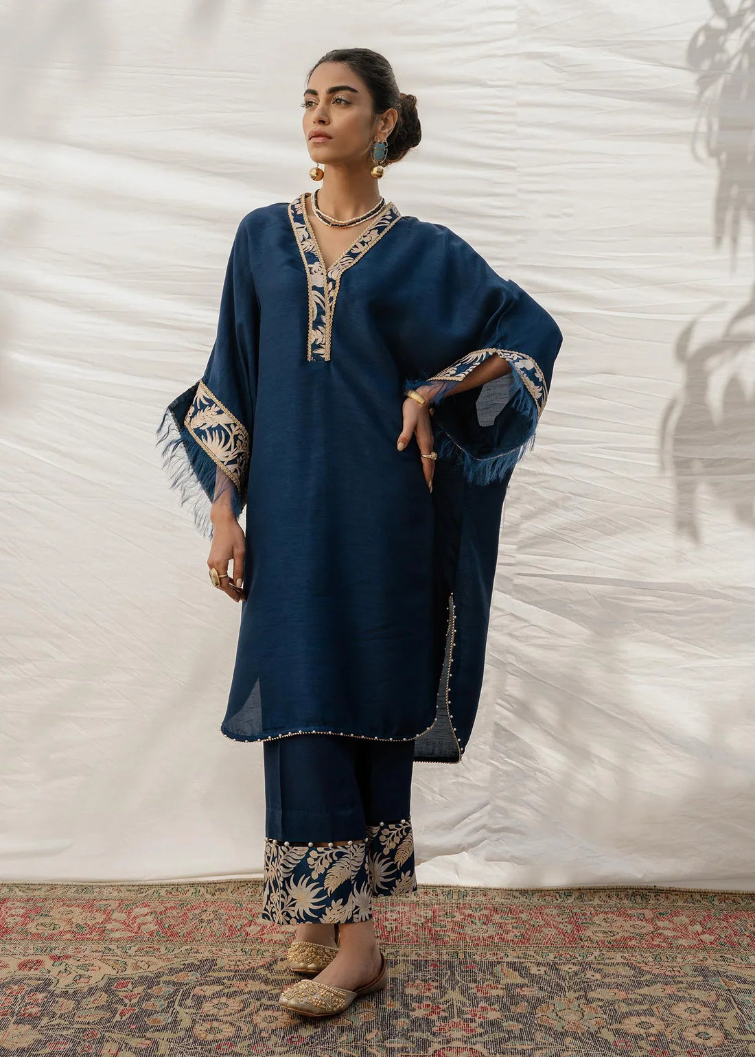 Mahgul | Eid Edit 2024 | Cobalt Sea - by - Libasekhas UK - Registered Vendor of : Mahgul - 100% Original Designer Dresss