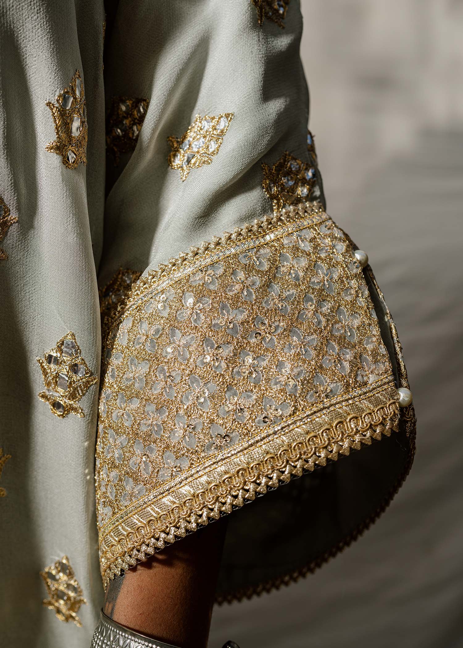 Mahgul | Eid Edit 2024 | Grey Amethyst - by - Libasekhas UK - Registered Vendor of : Mahgul - 100% Original Designer Dresss
