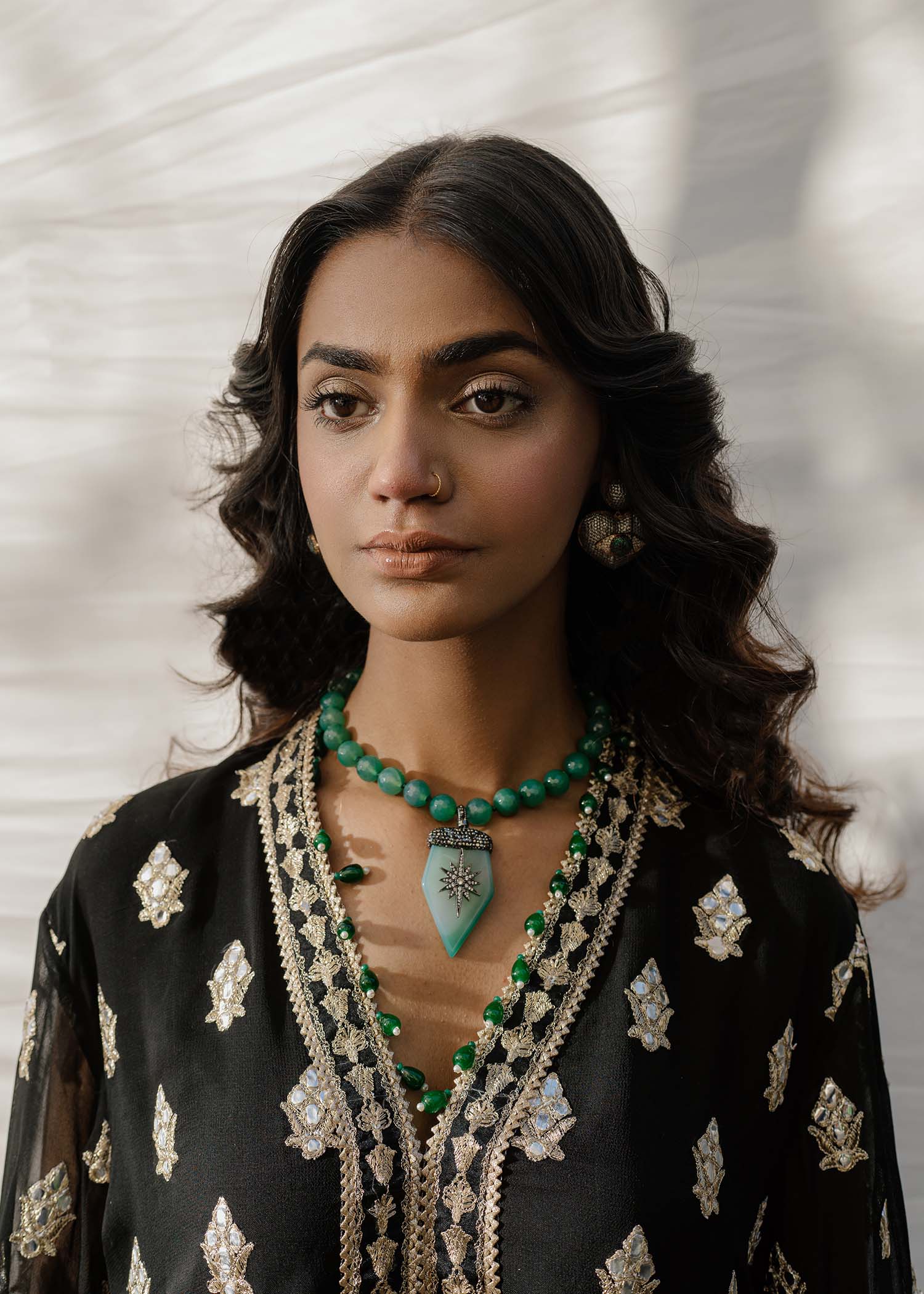 Mahgul | Eid Edit 2024 | Black Stone - by - Libasekhas UK - Registered Vendor of : Mahgul - 100% Original Designer Dresss