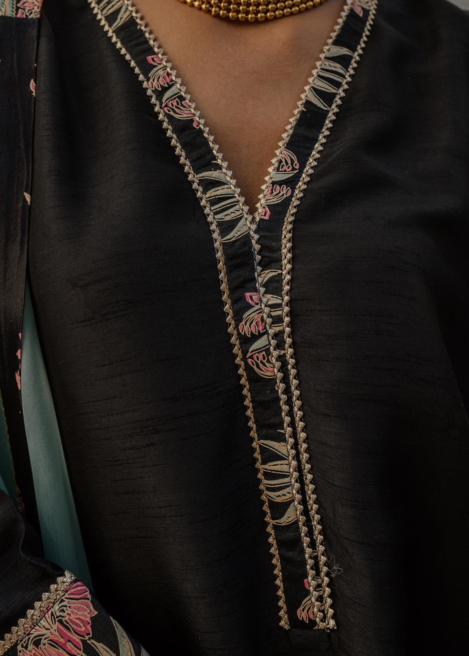 Mahgul | Eid Edit 2024 | Black Sea - by - Libasekhas UK - Registered Vendor of : Mahgul - 100% Original Designer Dresss