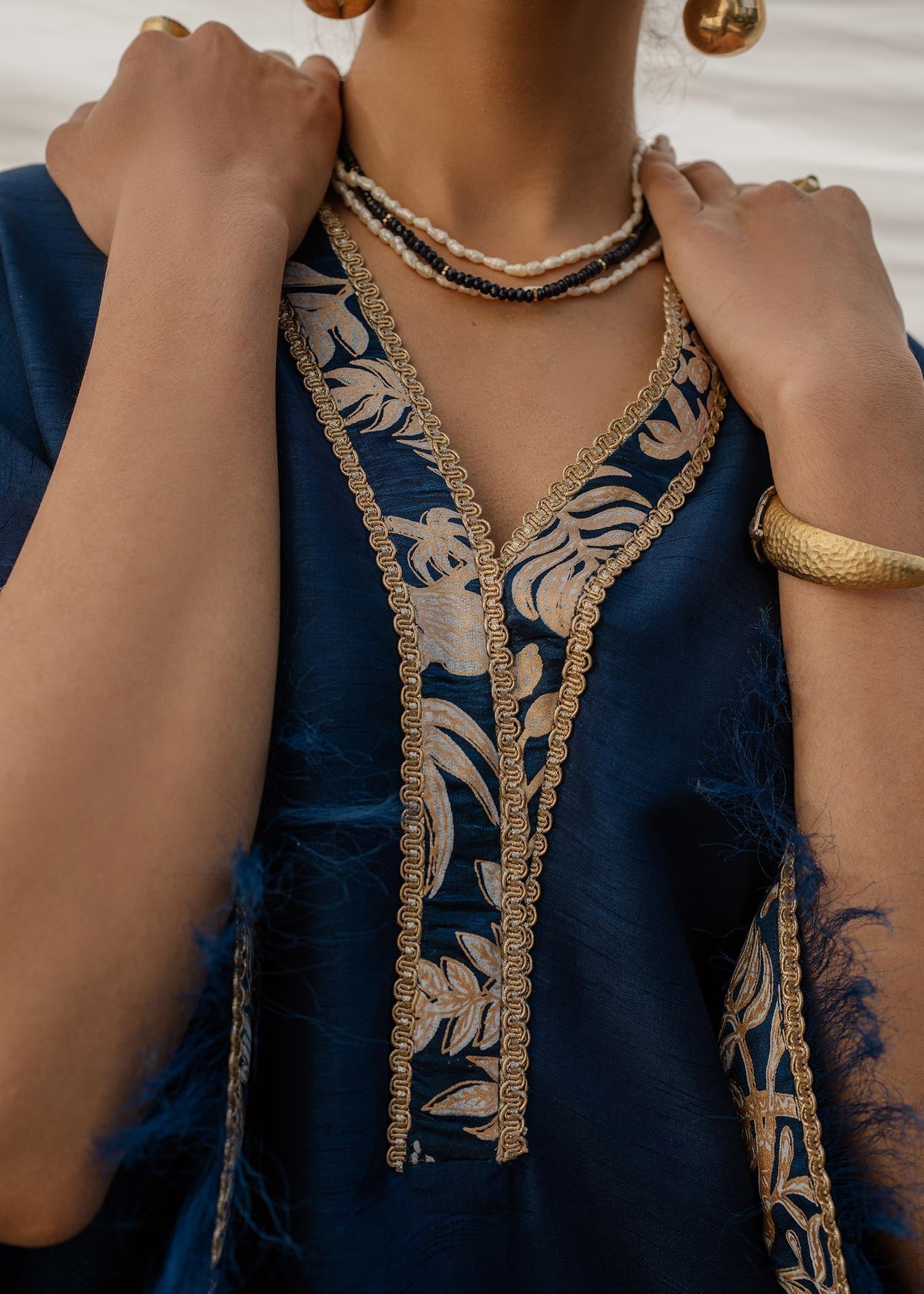 Mahgul | Eid Edit 2024 | Cobalt Sea - by - Libasekhas UK - Registered Vendor of : Mahgul - 100% Original Designer Dresss