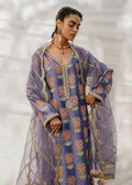 Mahgul | Eid Edit 2024 | Damson Diamante - by - Libasekhas UK - Registered Vendor of : Mahgul - 100% Original Designer Dresss