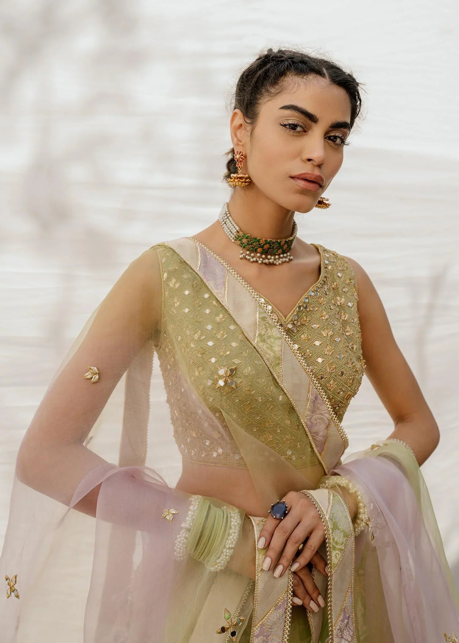 Mahgul | Eid Edit 2024 | Mirrored Screen - by - Libasekhas UK - Registered Vendor of : Mahgul - 100% Original Designer Dresss