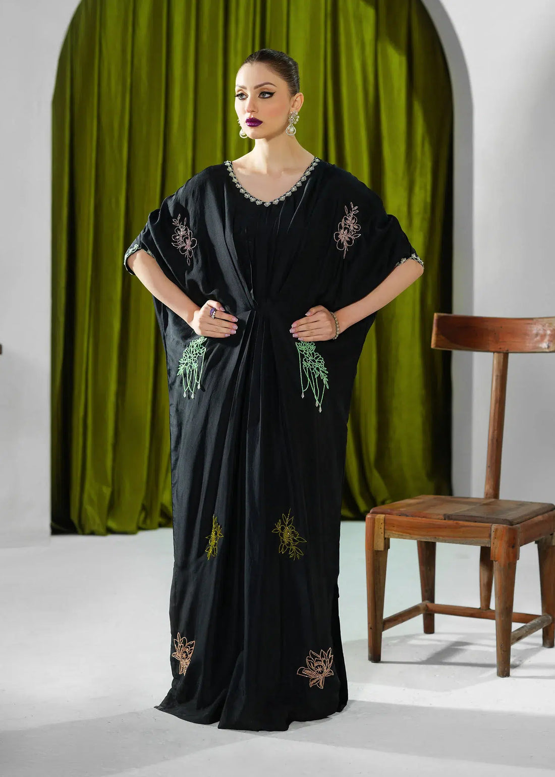 Mahum Asad | Forever and Ever Formals | Midnight - by - Libasekhas UK - Registered Vendor of : Mahum Asad - 100% Original Designer Dresss