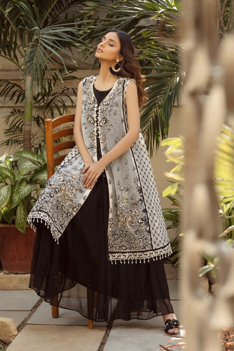 Panache | Pret | Majestic Monotony - by - Libasekhas UK - Registered Vendor of : Panache By Mona - 100% Original Designer Dresss