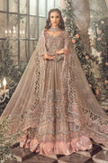 Maria B | Mbroidered Wedding Edition 23 | Grey BD-2703 - by - Libasekhas UK - Registered Vendor of : Maria B - 100% Original Designer Dresss