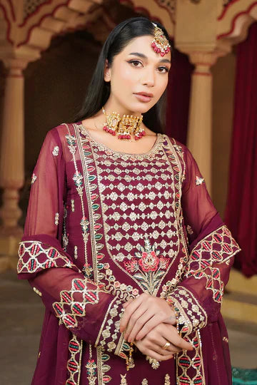 Maryams | Aarzu Formals | A-7002 - by - Libasekhas UK - Registered Vendor of : Maryams - 100% Original Designer Dresss