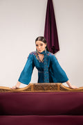 Maria Osama Khan | Tiffany Formals | Sapphire - by - Libasekhas UK - Registered Vendor of : Maria Osama Khan - 100% Original Designer Dresss