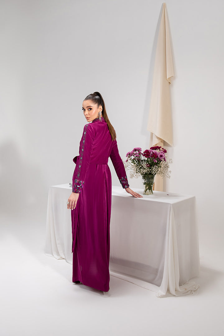 Maria Osama Khan | Tiffany Formals | Amethyst - by - Libasekhas UK - Registered Vendor of : Maria Osama Khan - 100% Original Designer Dresss