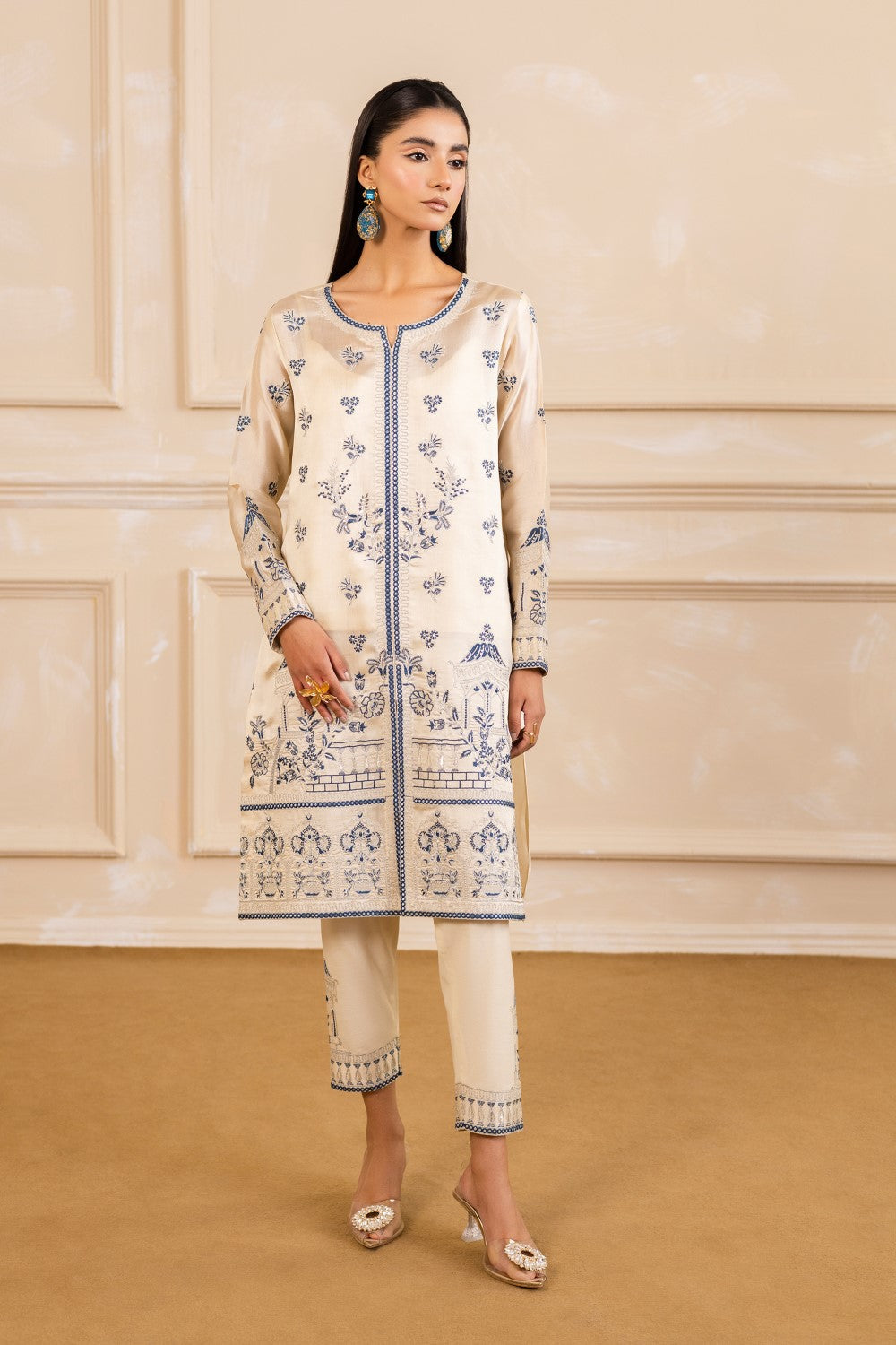 Maryum N Maria | Zaira Pret | MARIGOLD - by - Libasekhas UK - Registered Vendor of : Maryum N Maria - 100% Original Designer Dresss