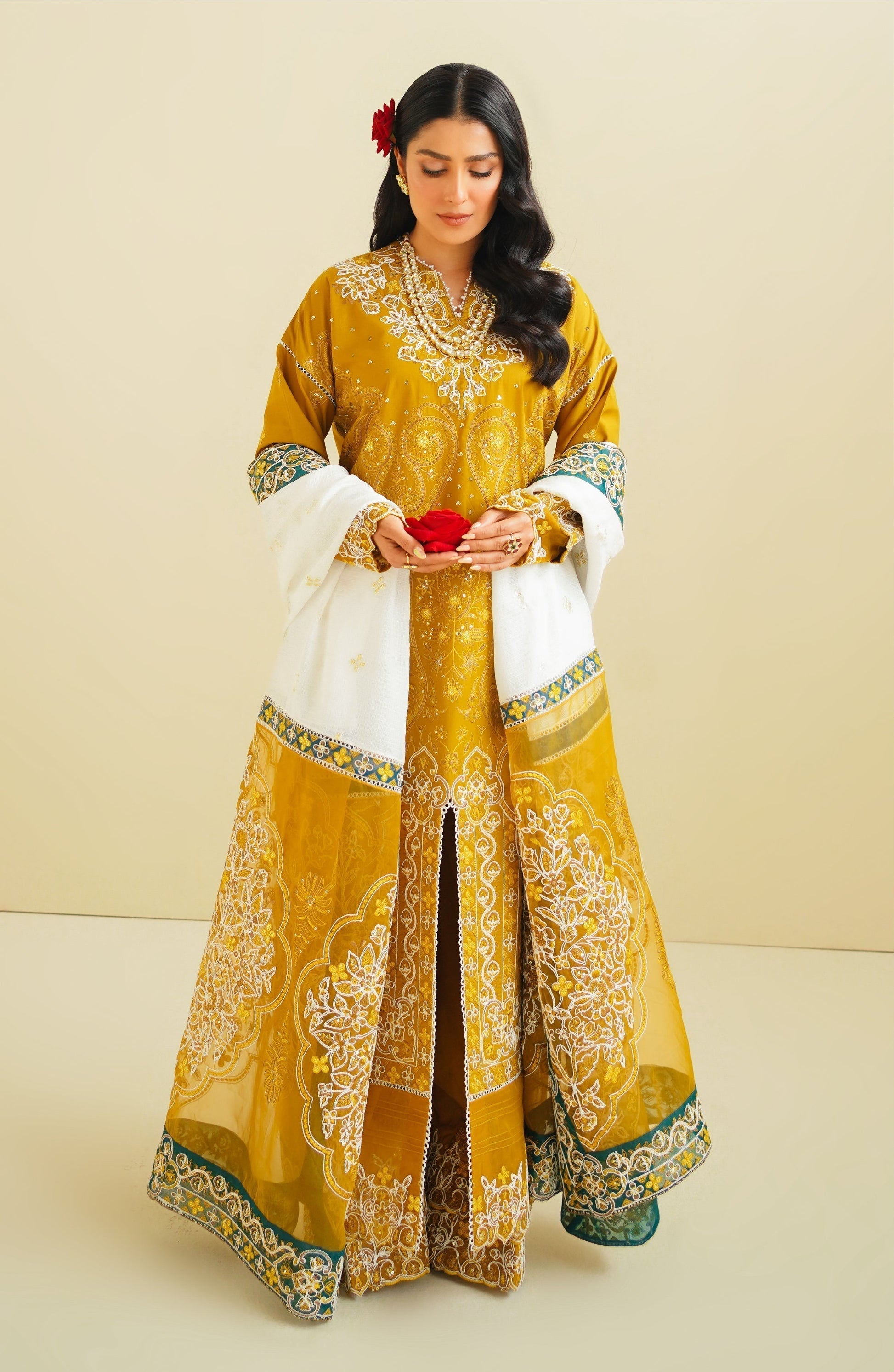 Maryum N Maria | Eid Luxury Lawn 24 | Sarah - by - Libasekhas UK - Registered Vendor of : Maryum N Maria - 100% Original Designer Dresss