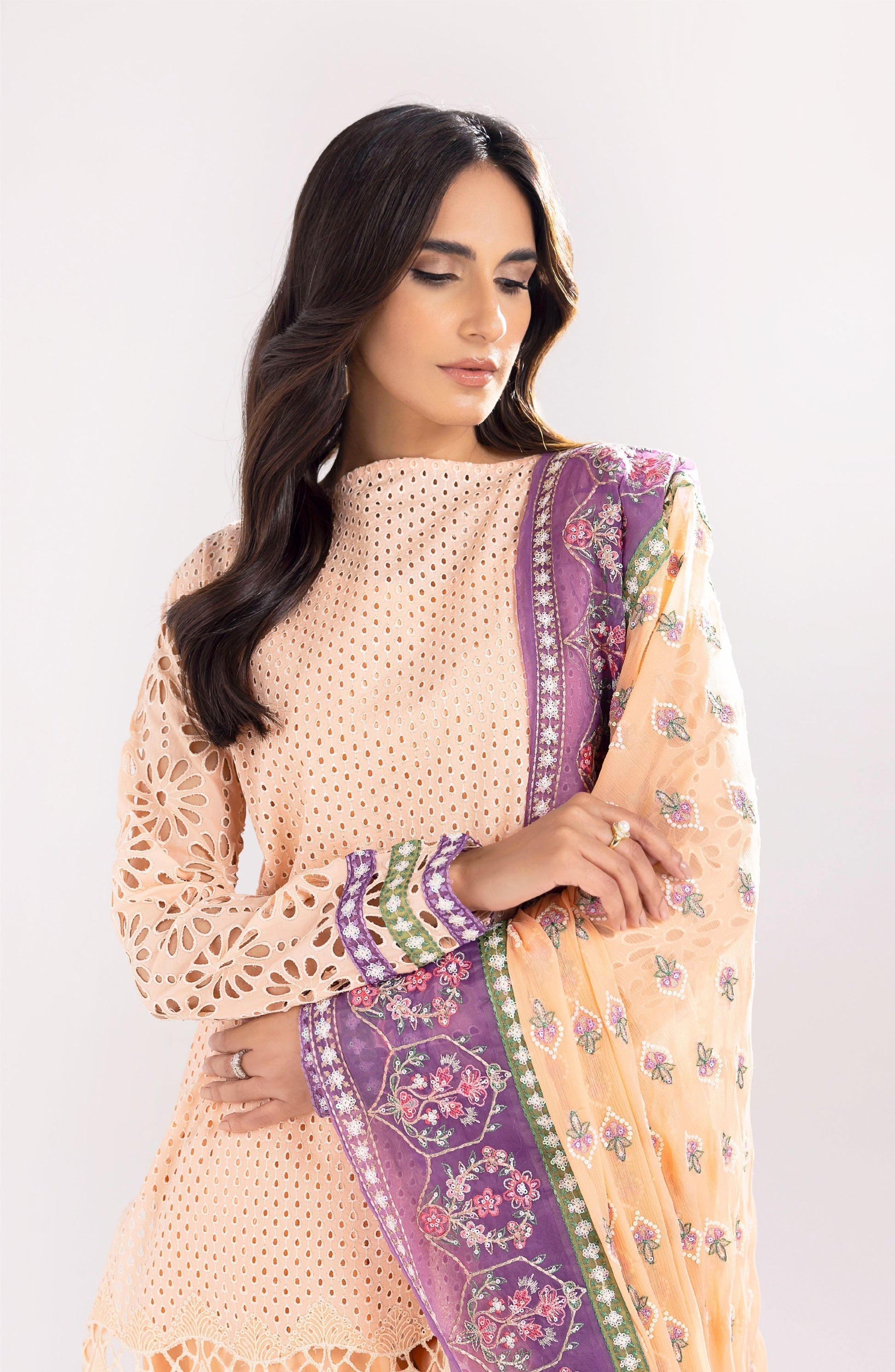 Maryum N Maria | Eid Luxury Lawn 24 | Roheen - by - Libasekhas UK - Registered Vendor of : Maryum N Maria - 100% Original Designer Dresss