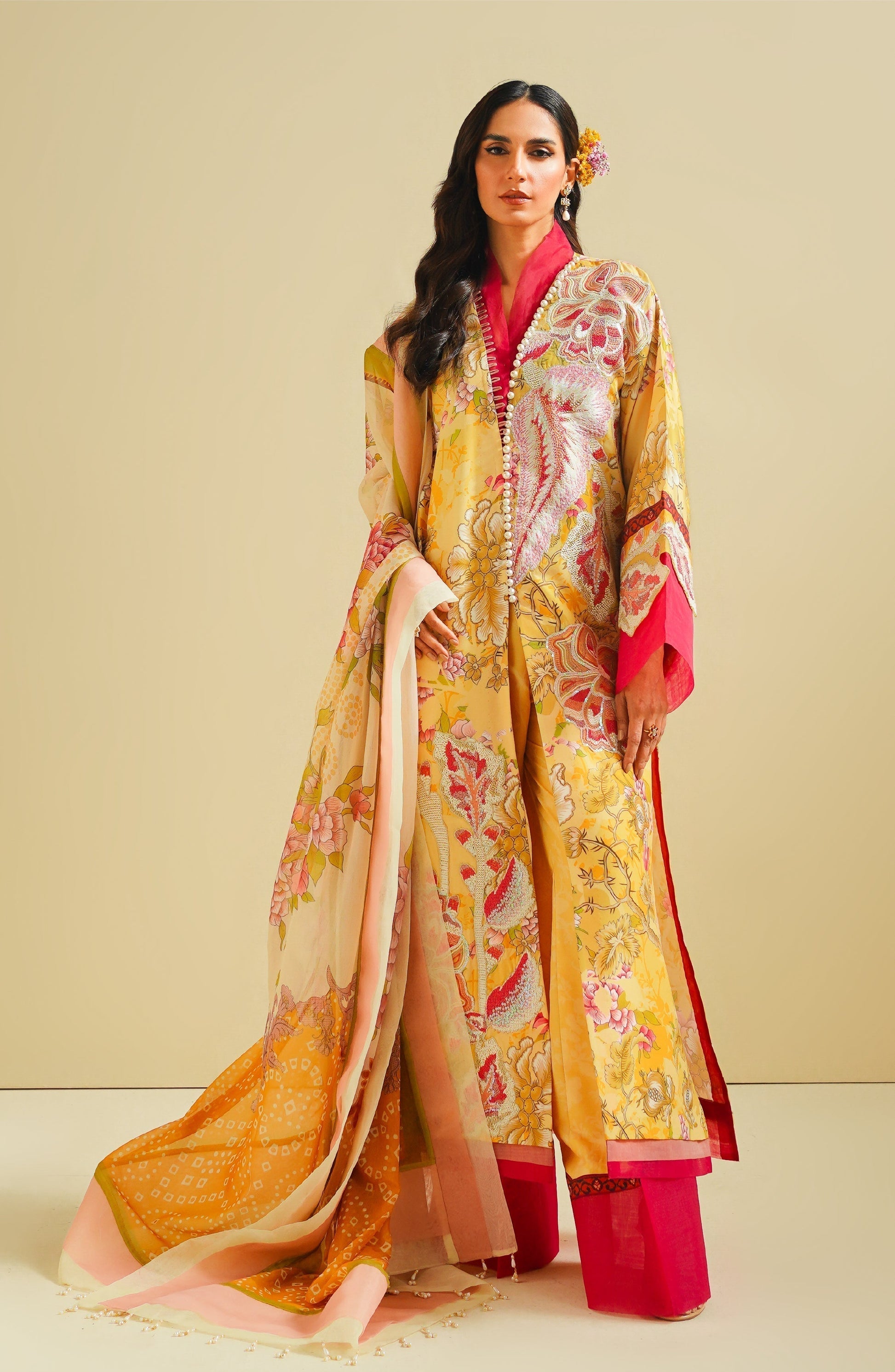Maryum N Maria | Eid Luxury Lawn 24 | Zohreh - by - Libasekhas UK - Registered Vendor of : Marym N Maria - 100% Original Designer Dresss