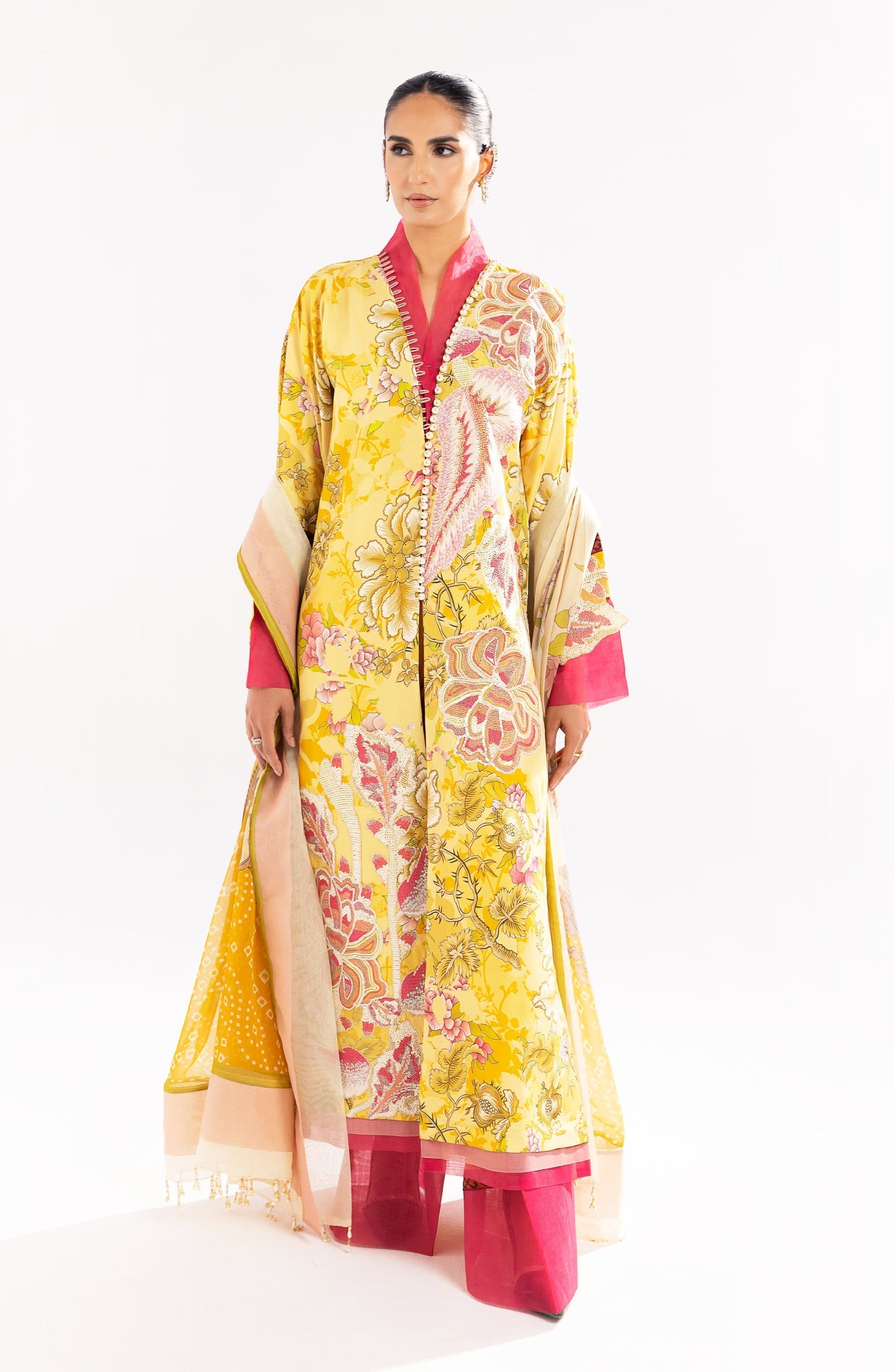 Maryum N Maria | Eid Luxury Lawn 24 | Zohreh - by - Libasekhas UK - Registered Vendor of : Marym N Maria - 100% Original Designer Dresss