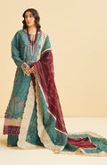 Maryum N Maria | Eid Luxury Lawn 24 | Laila - by - Libasekhas UK - Registered Vendor of : Maryum N Maria - 100% Original Designer Dresss