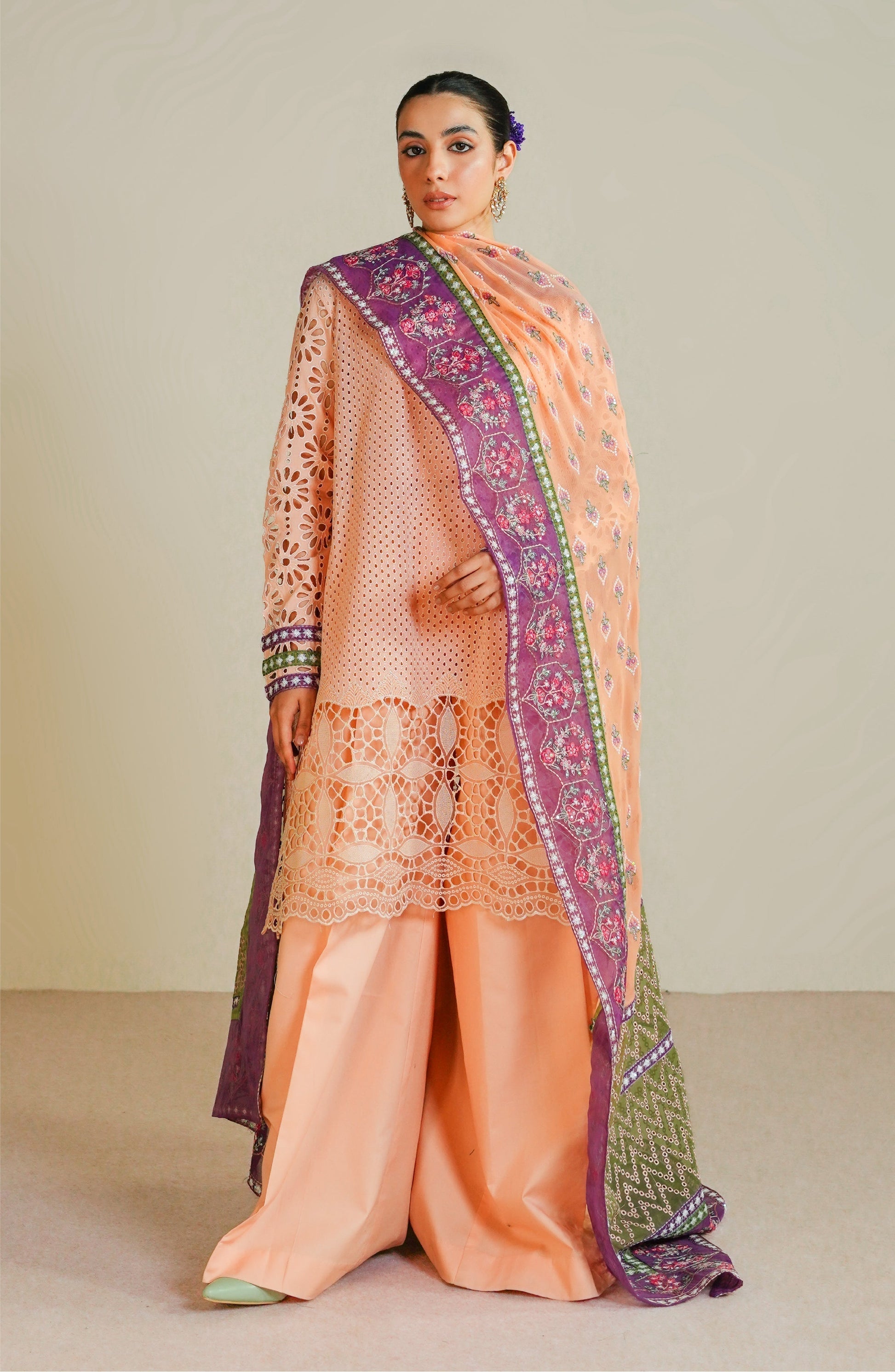 Maryum N Maria | Eid Luxury Lawn 24 | Roheen - by - Libasekhas UK - Registered Vendor of : Maryum N Maria - 100% Original Designer Dresss