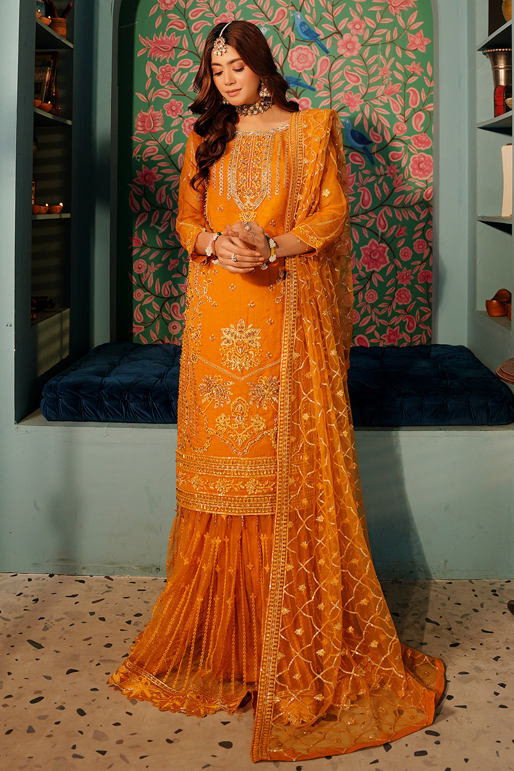 Maryams | Reet Formals | R-104 - by - Libasekhas UK - Registered Vendor of : Maryams - 100% Original Designer Dresss