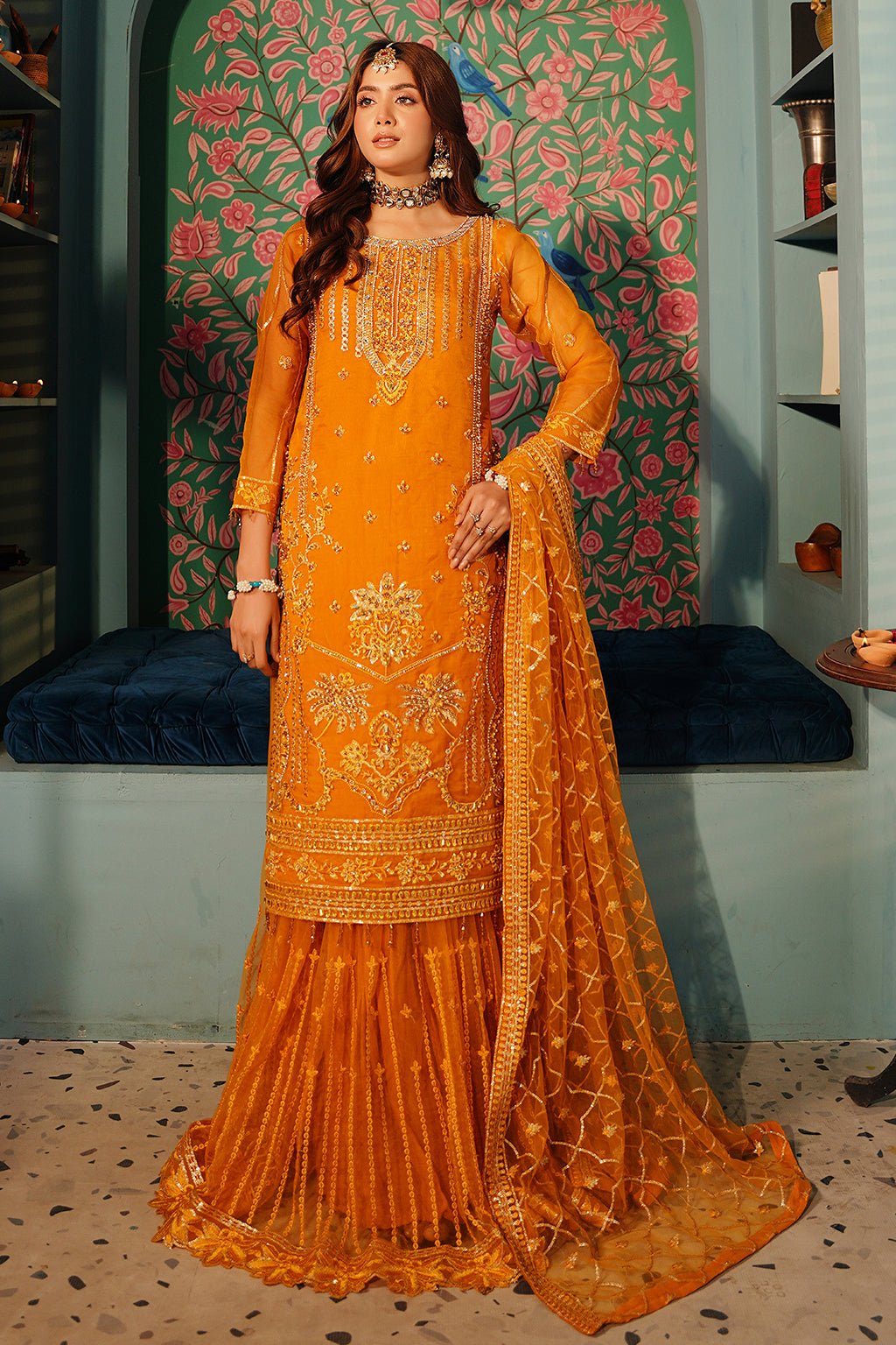 Maryams | Reet Formals | R-104 - by - Libasekhas UK - Registered Vendor of : Maryams - 100% Original Designer Dresss