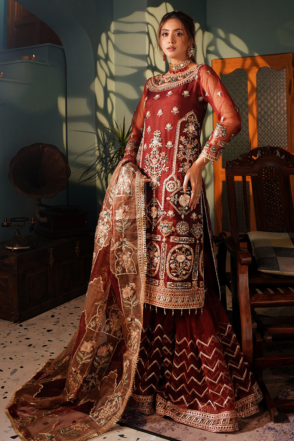 Maryams | Reet Formals | R-101 - by - Libasekhas UK - Registered Vendor of : Maryams - 100% Original Designer Dresss