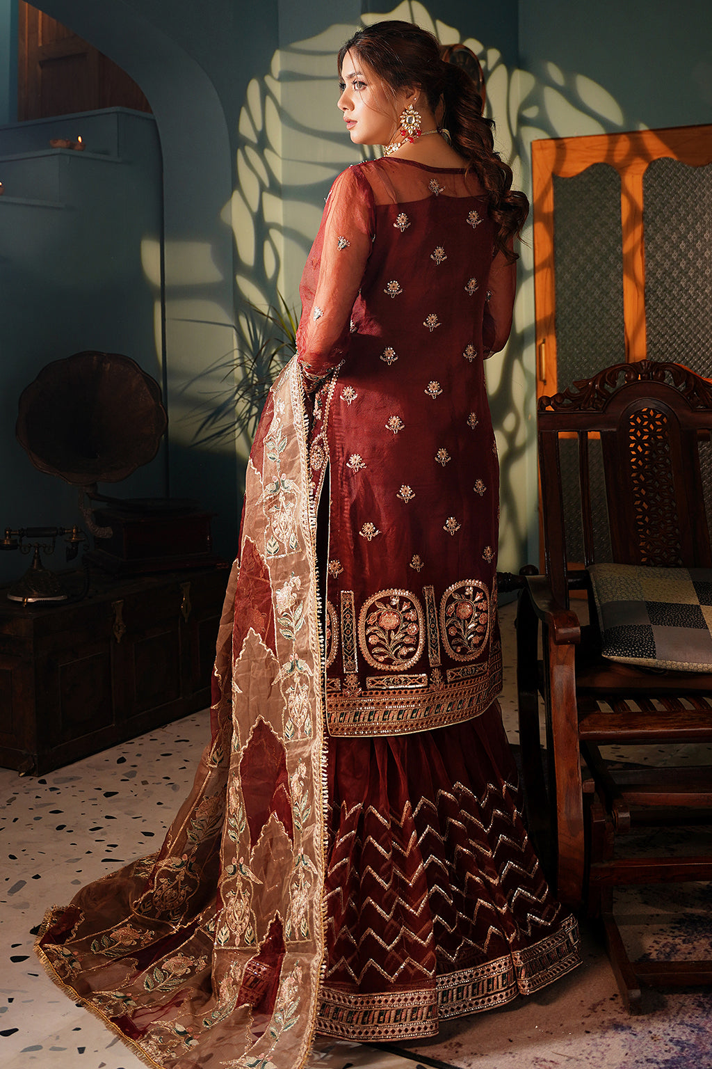 Maryams | Reet Formals | R-101 - by - Libasekhas UK - Registered Vendor of : Maryams - 100% Original Designer Dresss
